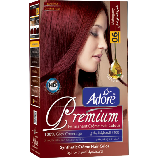 Adore Premium Hair Color Medium Brown 06